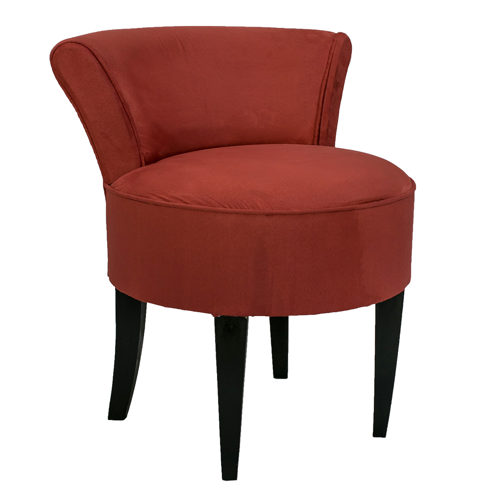 Poltrona Mignon Camurça Rouge de Fer
