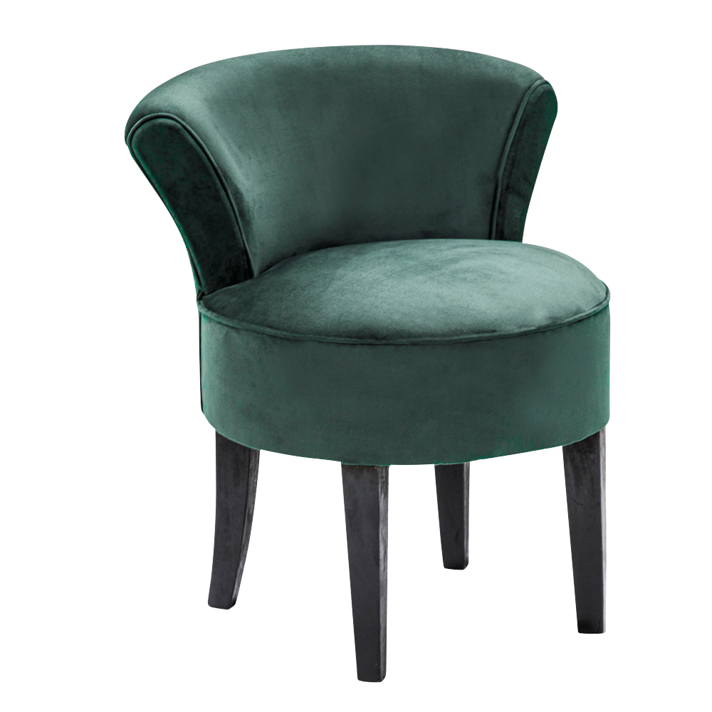 Poltrona Mignon Veludo Inca Verde