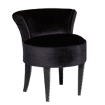 Poltrona Mignon Veludo Preto