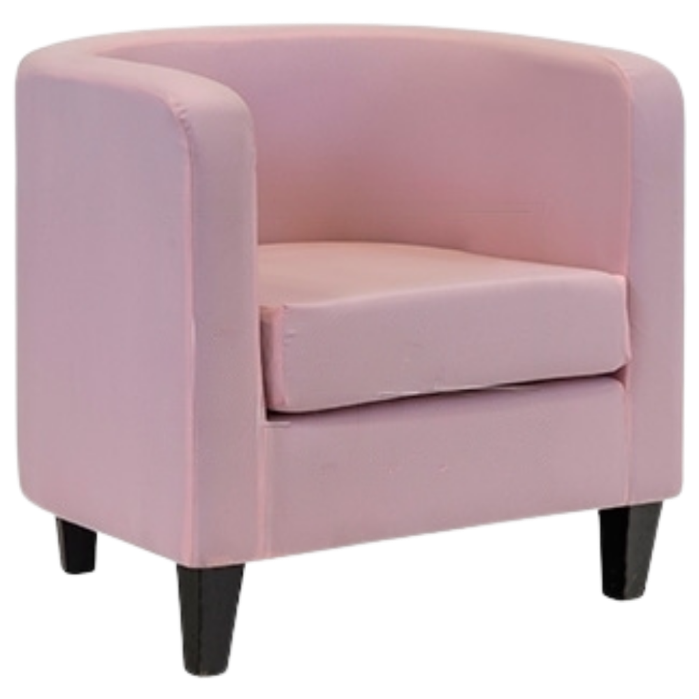 Poltrona Pat Capa Oxford Rosa Chiclete