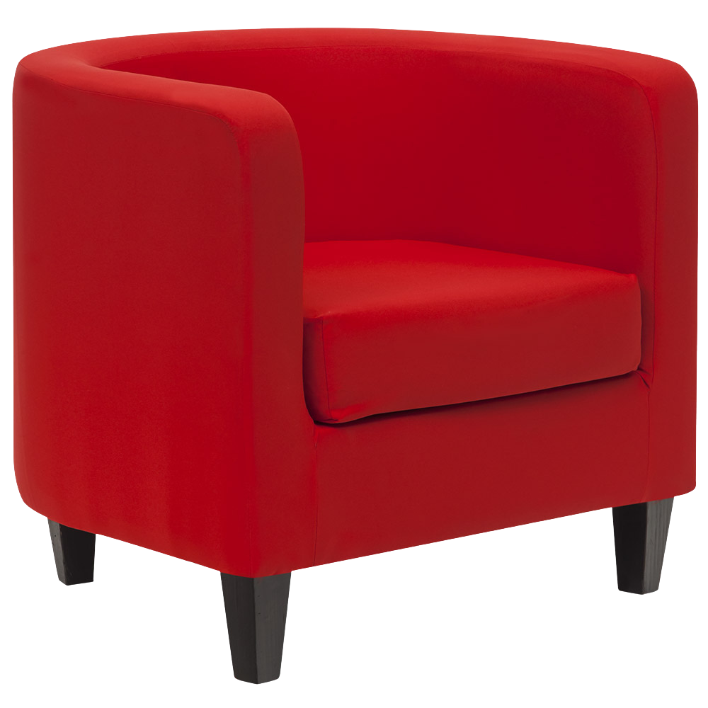 Poltrona Pat Capa Oxford Vermelho