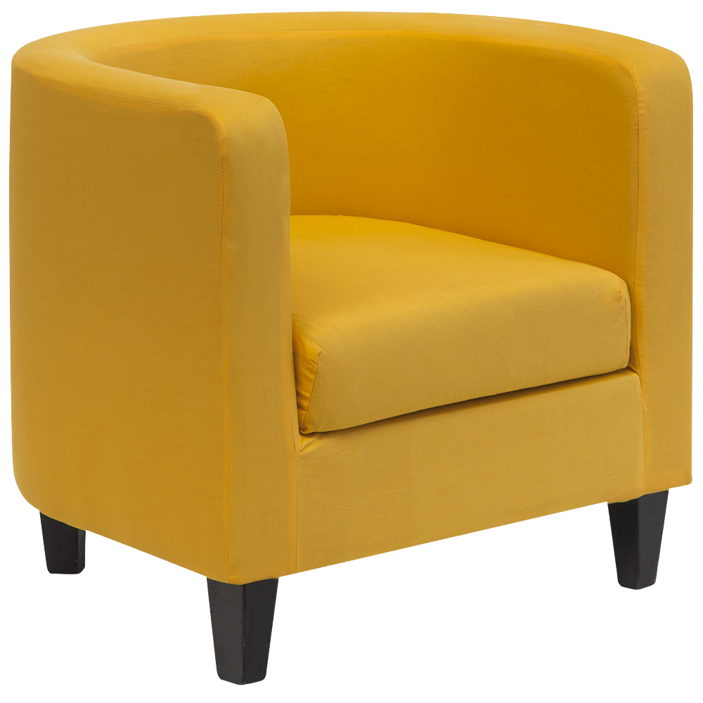 Poltrona Pat Capa Sarja Amarelo Manga