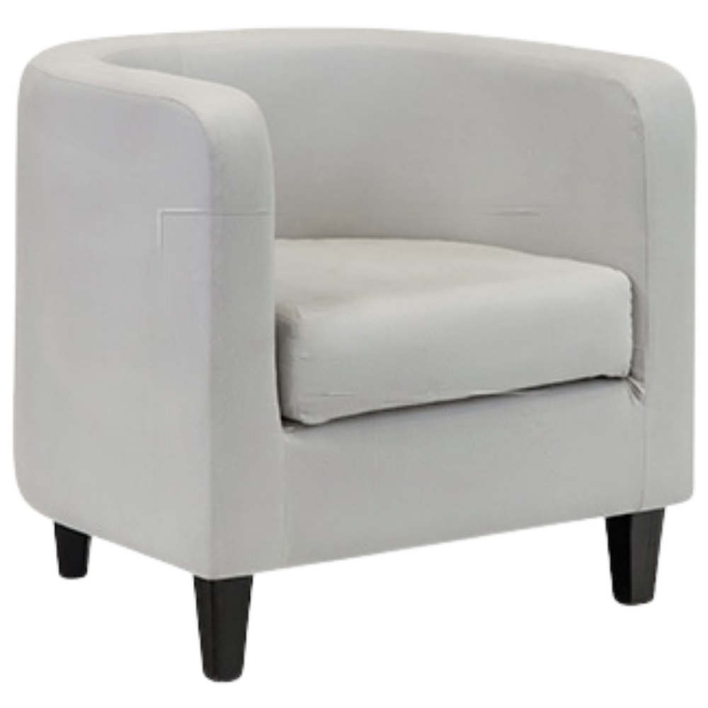 Poltrona Pat Capa Sarja Cinza Nevoa