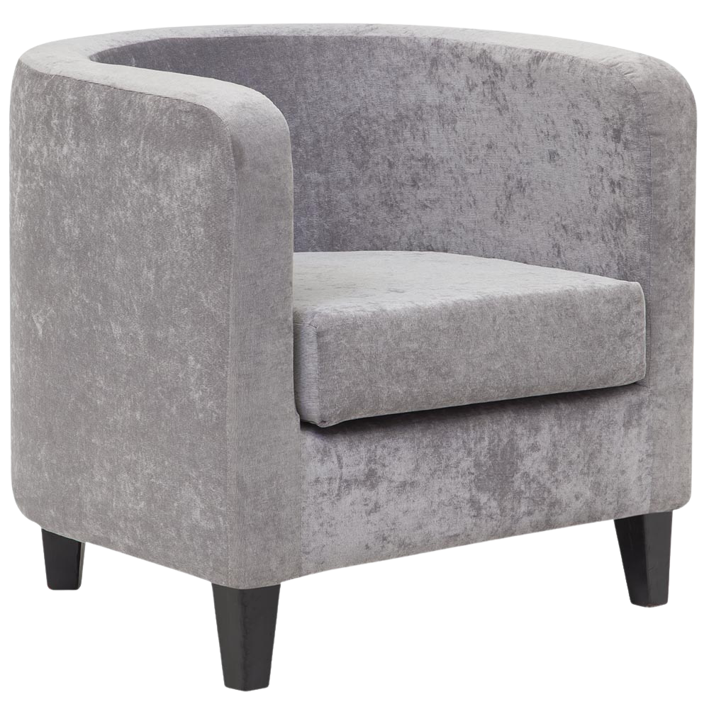 Poltrona Pat Capa Veludo Andorra Cinza