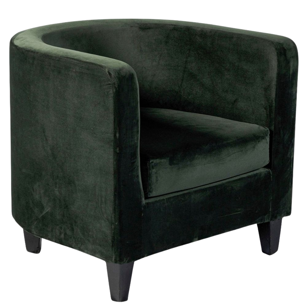 Poltrona Pat Capa Veludo Inca Verde