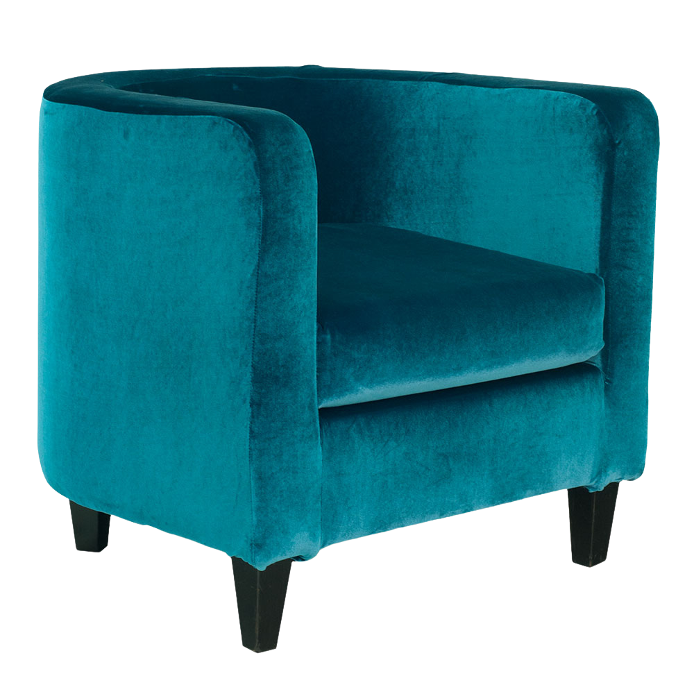 Poltrona Pat Capa Veludo Molhado Verde Real