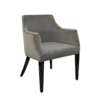 Poltrona Tania Camurça Cinza