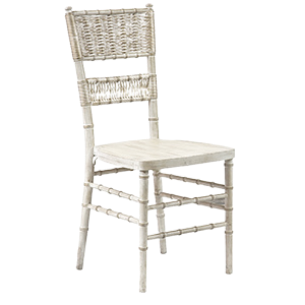 Cadeira Itália Patina Dourado(a) Encosto Palha