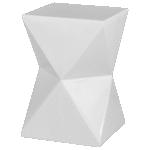 Pufe Ampulheta Branco(a)