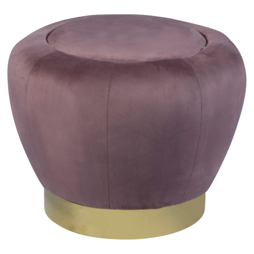 Pufe Gucci Veludo Inca Uva