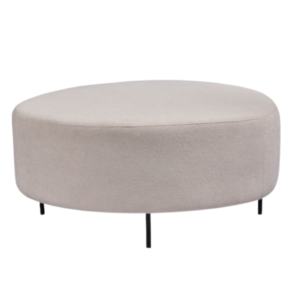 Pufe Otto Off White - "P"