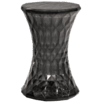 Pufe Stone Diamond Fumê