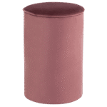 Pufe Tamborete Capa Veludo Inca Uva