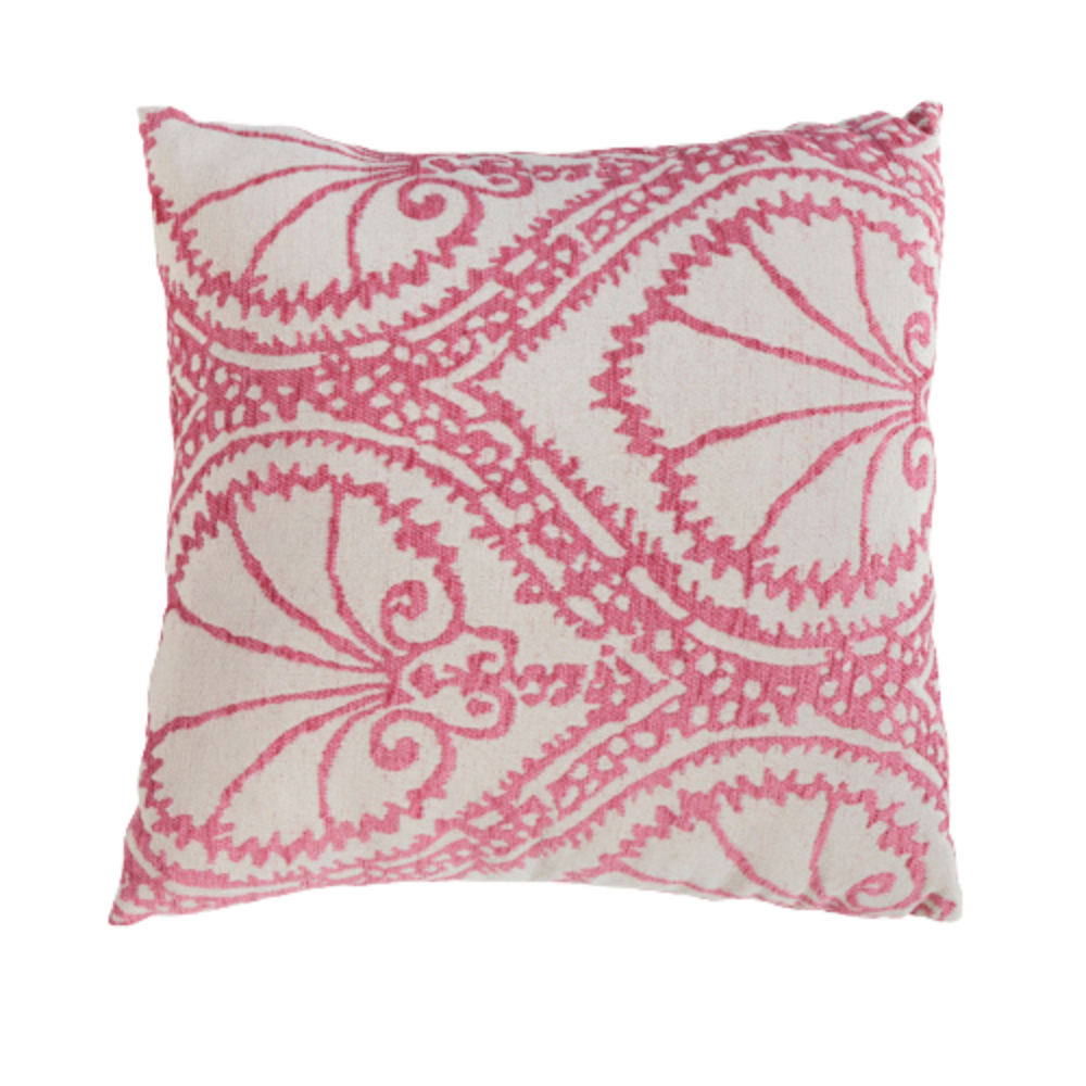 Almofada Adamascado Rosa
