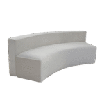 Banco Meia Lua Encosto para Revestir