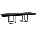 Tampo Laca com Borda e Encaixe para Vidro com Base Aresta