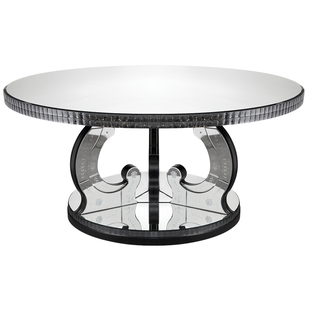 Mesa Magnífica Redonda Espelho