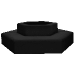 Banco Diamante com Encosto