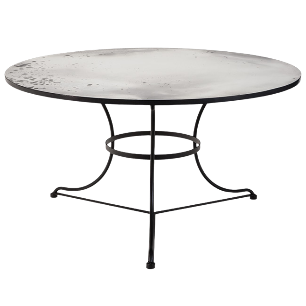 Tampo Espelho Envelhecido com Base Jockey