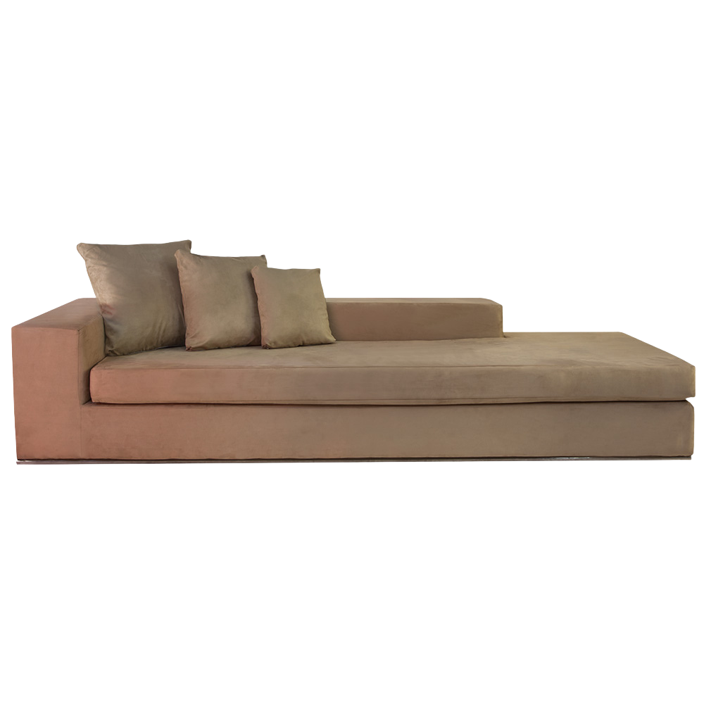 Sofá Cipriani Capa Camurça Fendi