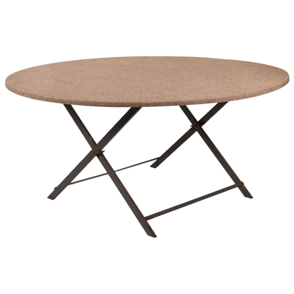 Tampo para Toalha Carpete Bege