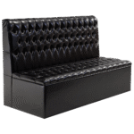 Sofá London Capitone Couro (Módulo Reto)