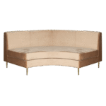 Sofá Manoela Camurça Camelo (Módulo Curvo)