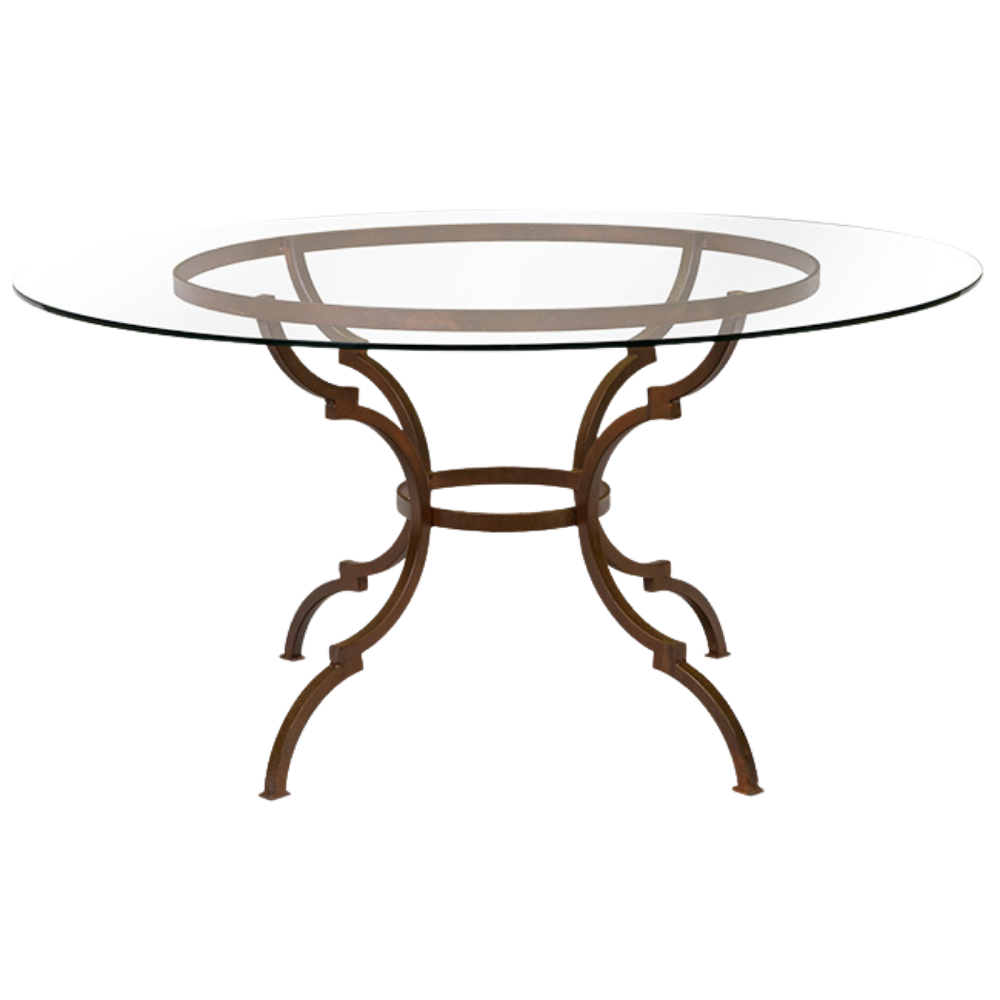 Tampo de Vidro Transparente com Base Suva