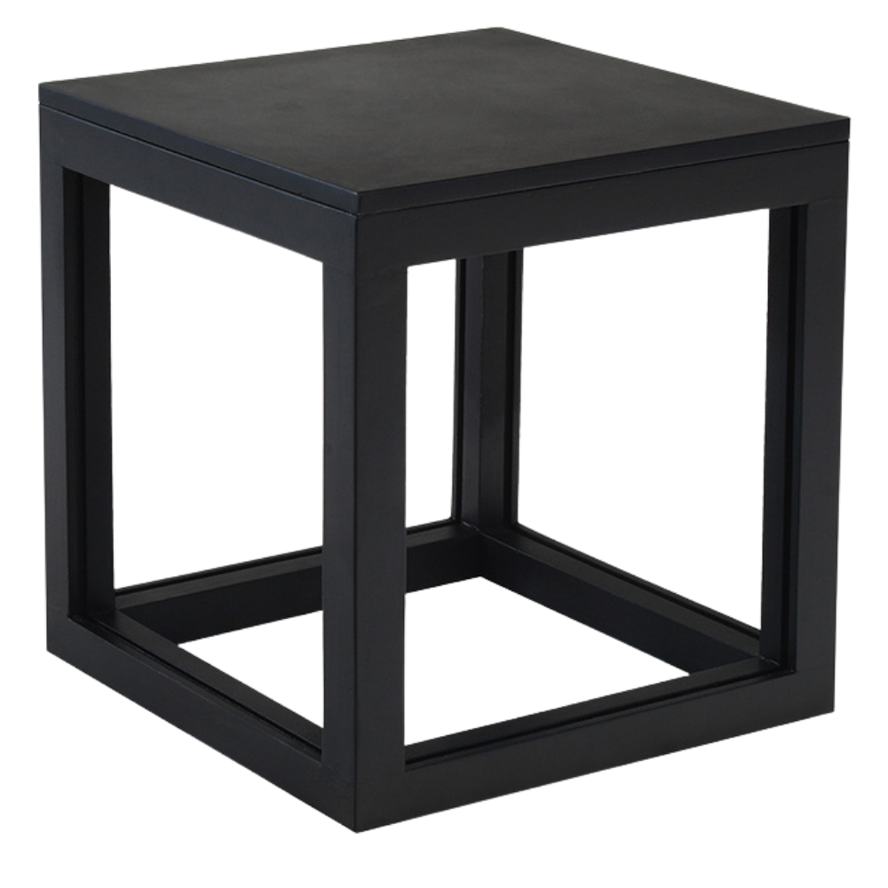 Cubo Vazado Ferro Preto(a) Médio