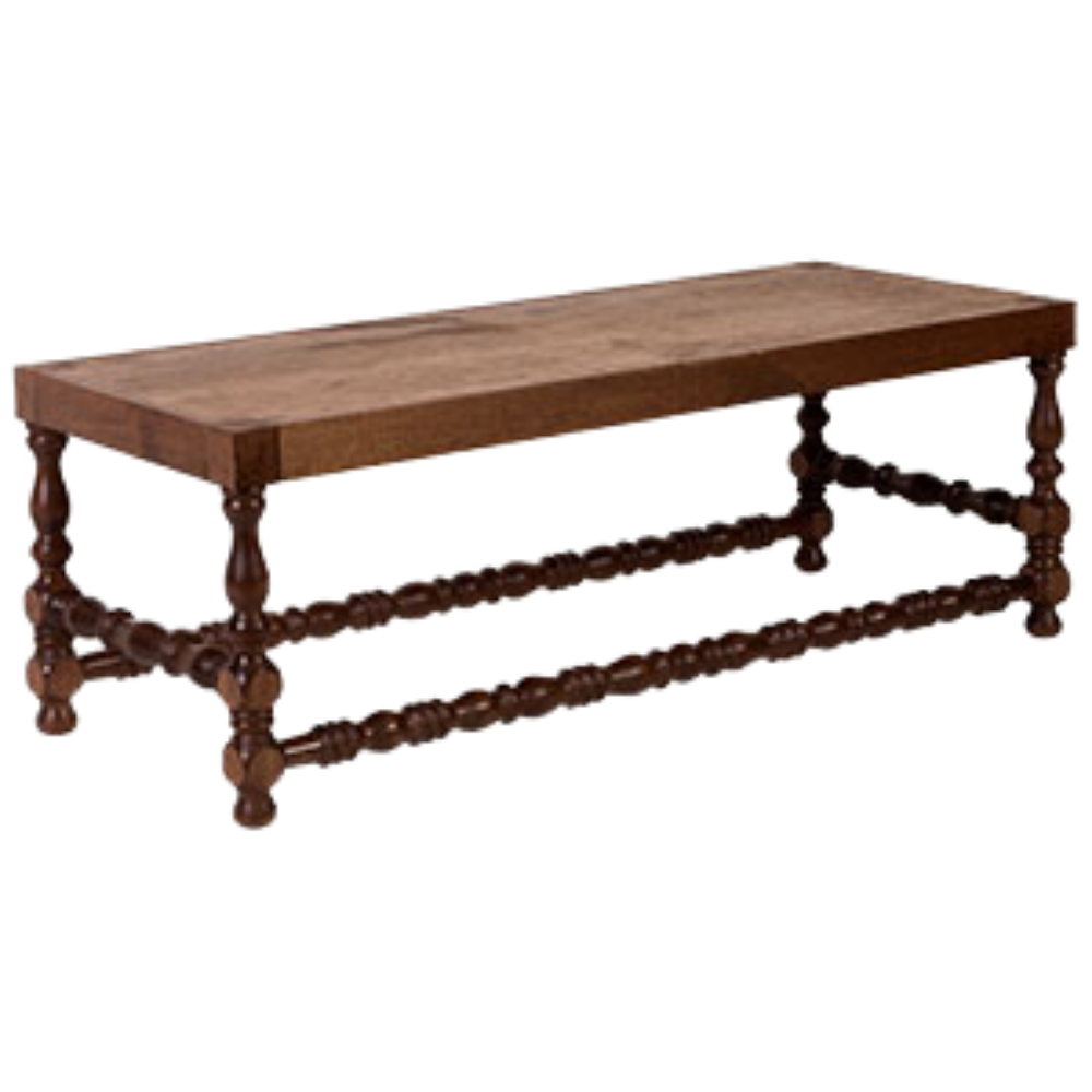 Mesa com Pés Torneados Centro