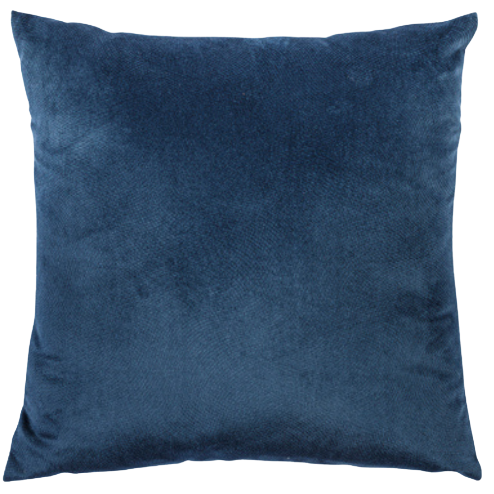 Almofada Veludo Azul Marinho Escamas
