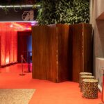 Biombo Madeira Escura