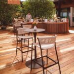 Banqueta Plus Aço Corten
