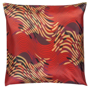 Almofada Tafetá Pucci Ondas 0.40l X 0.40p