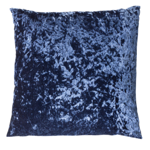 Almofada Veludo Irlandês Azul Anis 0.40l X 0.40p