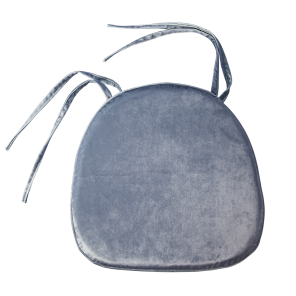 Assento Veludo Azul Magestic