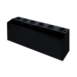 Balcão Baleiro Laca Preto(a) 2.50l X 1.00a X 0.65p