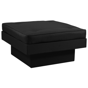 Banco Futon Preto 0,80 x 0,80