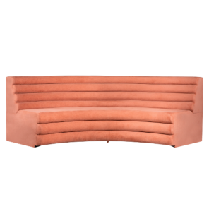 Banco Riviera 2.84l X 0.93a X 0.80p Modulo Curvo