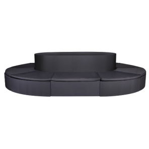 Banco S Oval com Encosto Central - 4,05 x 3,00