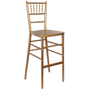 Banqueta Itália Dourada - 0,40 x 0,40 x 1,16h (1)