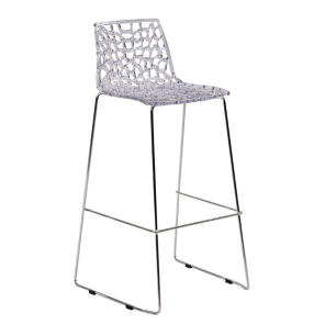 Banqueta Renda Cristal
