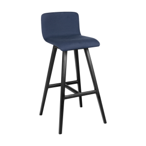 Banqueta Susy Linho Azul Marinho - 0.39l X 0.75a X 0.42p