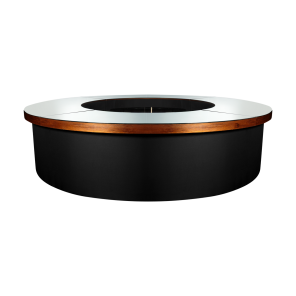 Bar Meia Lua para Revestir com Tampo Espelho e Borda de 10cm em Madeira Redondo