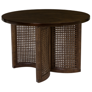 Base Bali 0,70 x 0,70 x 0,76h com Tampo Tabaco 1,20 de diametro