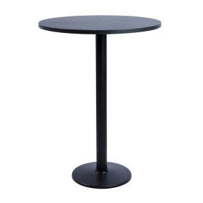 Bistrô Party com Tampo Preto 0,70 x 1,10h