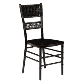 Cadeira Itália Onix Encosto Palha