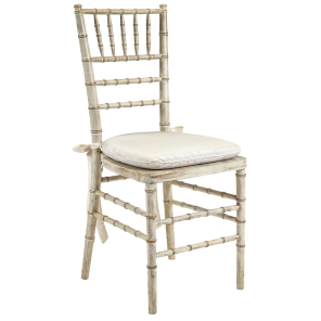 Cadeira Italia Patina Dourada com Assento Chantoung Cru.a