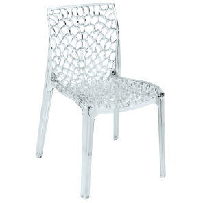 Cadeira Renda Cristal - 0,42 x 0,45 x 0,81h