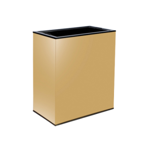 Carrinho Bebida Acrílico Espelhado Dourado(a) 0.76l X 0.90a X 0.43p